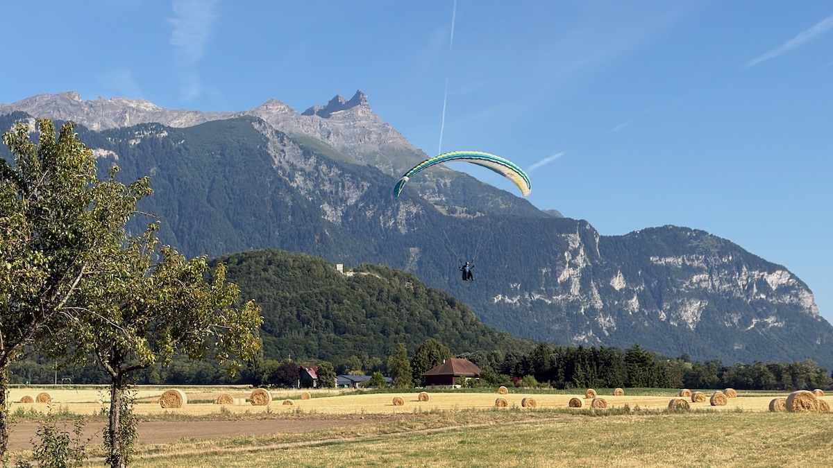 Photo 3 sur 3 prise lors du vol du 24 juillet 2026 depuis En Curnaux.